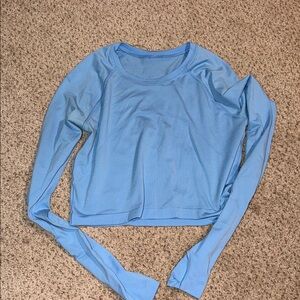 Lululemon cropped swiftly top